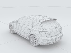 vehicles - mercedes-benz bmw volkswagen audi car 56 3Dモデル