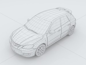 vehicles - mercedes-benz bmw volkswagen audi car 56 3Dモデル
