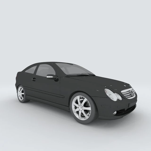 vehicles - mercedes-benz bmw volkswagen audi car 59 3D Model .c4d .max .obj .3ds .fbx .stl .blend 