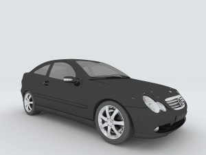 vehicles - mercedes-benz bmw volkswagen audi car 59 3D Model