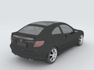 vehicles - mercedes-benz bmw volkswagen audi car 59 3D Model