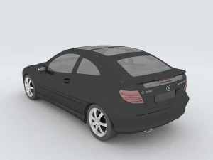 vehicles - mercedes-benz bmw volkswagen audi car 59 3D Model