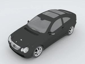 vehicles - mercedes-benz bmw volkswagen audi car 59 3D Model