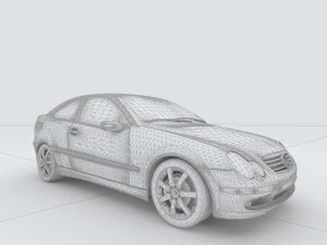 vehicles - mercedes-benz bmw volkswagen audi car 59 3D Model