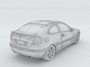 vehicles - mercedes-benz bmw volkswagen audi car 59 3D Model