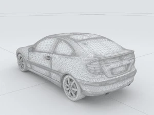 vehicles - mercedes-benz bmw volkswagen audi car 59 3D Model