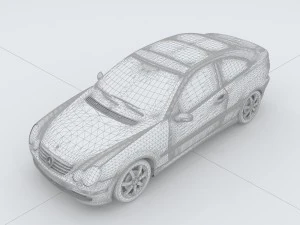 vehicles - mercedes-benz bmw volkswagen audi car 59 3D Model