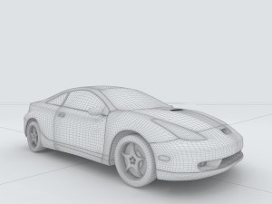 vehicles - mercedes-benz bmw volkswagen audi car 60 3D Model