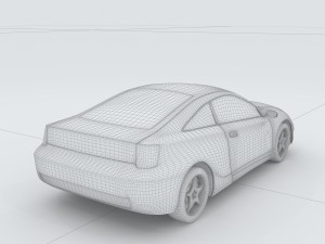 vehicles - mercedes-benz bmw volkswagen audi car 60 3D Model