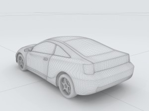 vehicles - mercedes-benz bmw volkswagen audi car 60 3D Model
