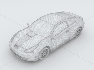 vehicles - mercedes-benz bmw volkswagen audi car 60 3D Model