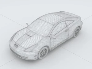 vehicles - mercedes-benz bmw volkswagen audi car 60 3D Model