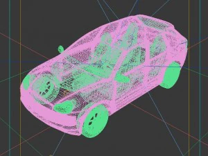 vehicles - mercedes-benz bmw volkswagen audi car 61 3D Model