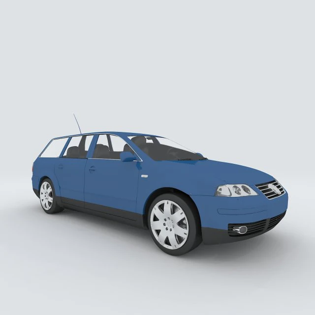 vehicles - mercedes-benz bmw volkswagen audi car 63 3D Model .c4d .max .obj .3ds .fbx .stl .blend 