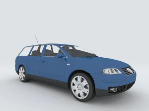 vehicles - mercedes-benz bmw volkswagen audi car 63 3D Model