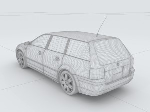 vehicles - mercedes-benz bmw volkswagen audi car 63 Modèle 3D