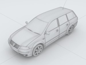 vehicles - mercedes-benz bmw volkswagen audi car 63 Modèle 3D