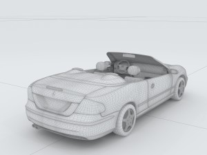 vehicles - mercedes-benz bmw volkswagen audi car 64 3D Model