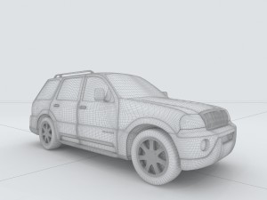vehicles - mercedes-benz bmw volkswagen audi car 65 3D Model