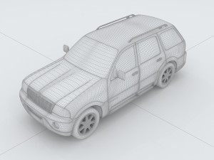 vehicles - mercedes-benz bmw volkswagen audi car 65 3D Model