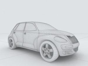 vehicles - mercedes-benz bmw volkswagen audi car 66 3D Model