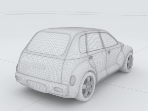 vehicles - mercedes-benz bmw volkswagen audi car 66 3D Model