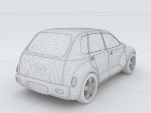 vehicles - mercedes-benz bmw volkswagen audi car 66 3D Model