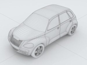 vehicles - mercedes-benz bmw volkswagen audi car 66 3D Model