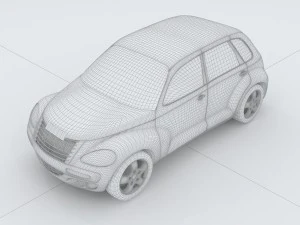 vehicles - mercedes-benz bmw volkswagen audi car 66 3D Model