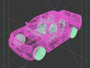 vehicles - mercedes-benz bmw volkswagen audi car 67 3D Model