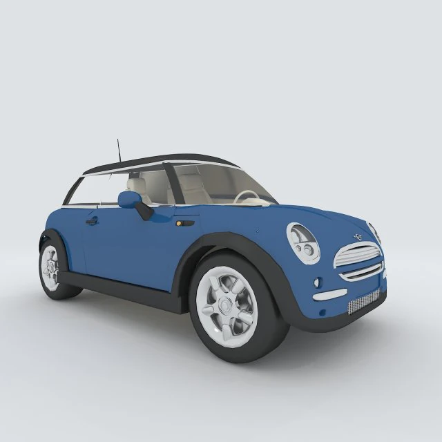 vehicles - mercedes-benz bmw volkswagen audi car 68 3D Model .c4d .max .obj .3ds .fbx .stl .blend 
