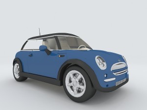vehicles - mercedes-benz bmw volkswagen audi car 68 3D Model