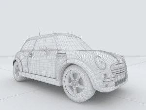 vehicles - mercedes-benz bmw volkswagen audi car 68 3D Model
