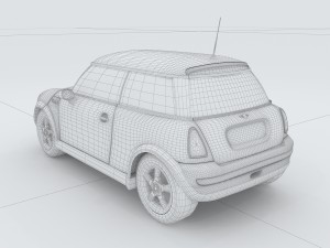 vehicles - mercedes-benz bmw volkswagen audi car 68 Modello 3D
