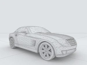 vehicles - mercedes-benz bmw volkswagen audi car 70 3D Model