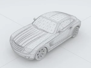 vehicles - mercedes-benz bmw volkswagen audi car 70 3D Model