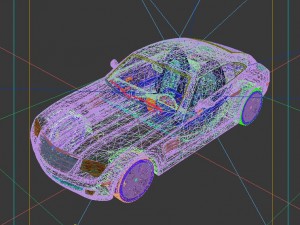 vehicles - mercedes-benz bmw volkswagen audi car 70 Modelo 3D