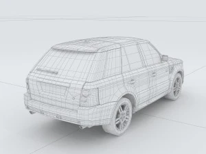 vehicles - mercedes-benz bmw volkswagen audi car 71 3D Model