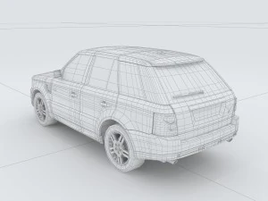 vehicles - mercedes-benz bmw volkswagen audi car 71 3D Model