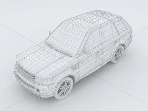 vehicles - mercedes-benz bmw volkswagen audi car 71 3D Model