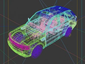 vehicles - mercedes-benz bmw volkswagen audi car 71 3D Model