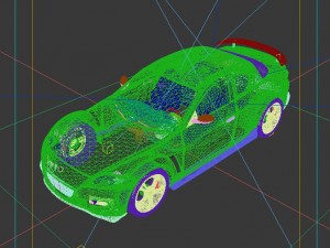 vehicles - mercedes-benz bmw volkswagen audi car 73 Modèle 3D