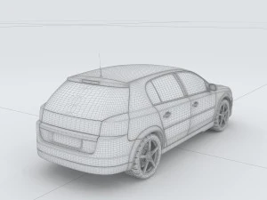 vehicles - mercedes-benz bmw volkswagen audi car 74 3D Model