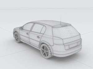 vehicles - mercedes-benz bmw volkswagen audi car 74 Modèle 3D