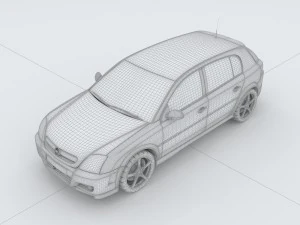 vehicles - mercedes-benz bmw volkswagen audi car 74 3D Model