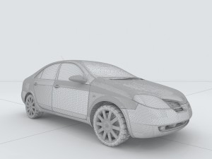 vehicles - mercedes-benz bmw volkswagen audi car 75 3D Model