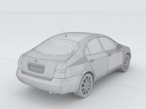 vehicles - mercedes-benz bmw volkswagen audi car 75 3D Model
