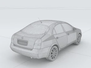 vehicles - mercedes-benz bmw volkswagen audi car 75 3D Model