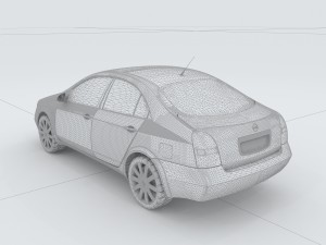 vehicles - mercedes-benz bmw volkswagen audi car 75 3D Model