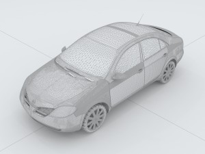 vehicles - mercedes-benz bmw volkswagen audi car 75 3D Model